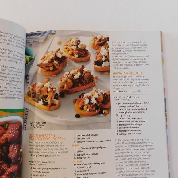 Taste of Home Summer Slow Cooker 2018 Cookbook Recipes Hardcover - Picture 5 of 9